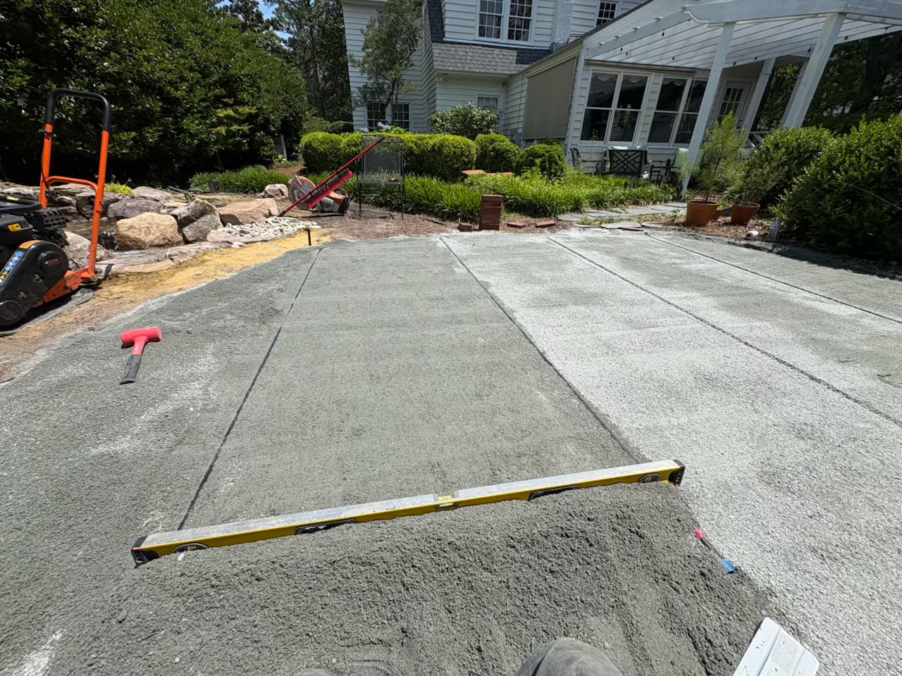 Premium Paver Fence Installation